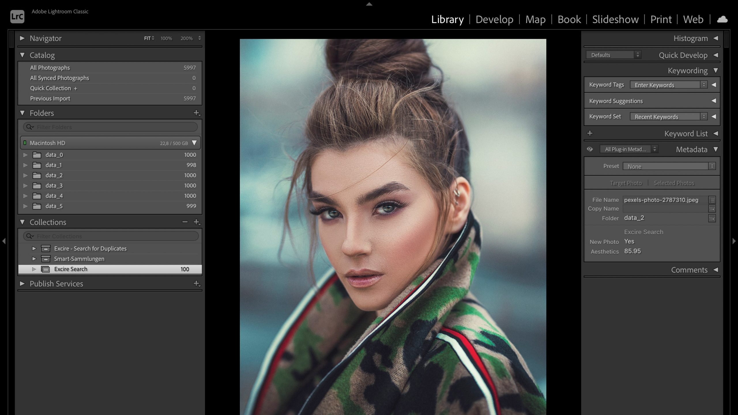 Excire plugin brings AI text search to Lightroom