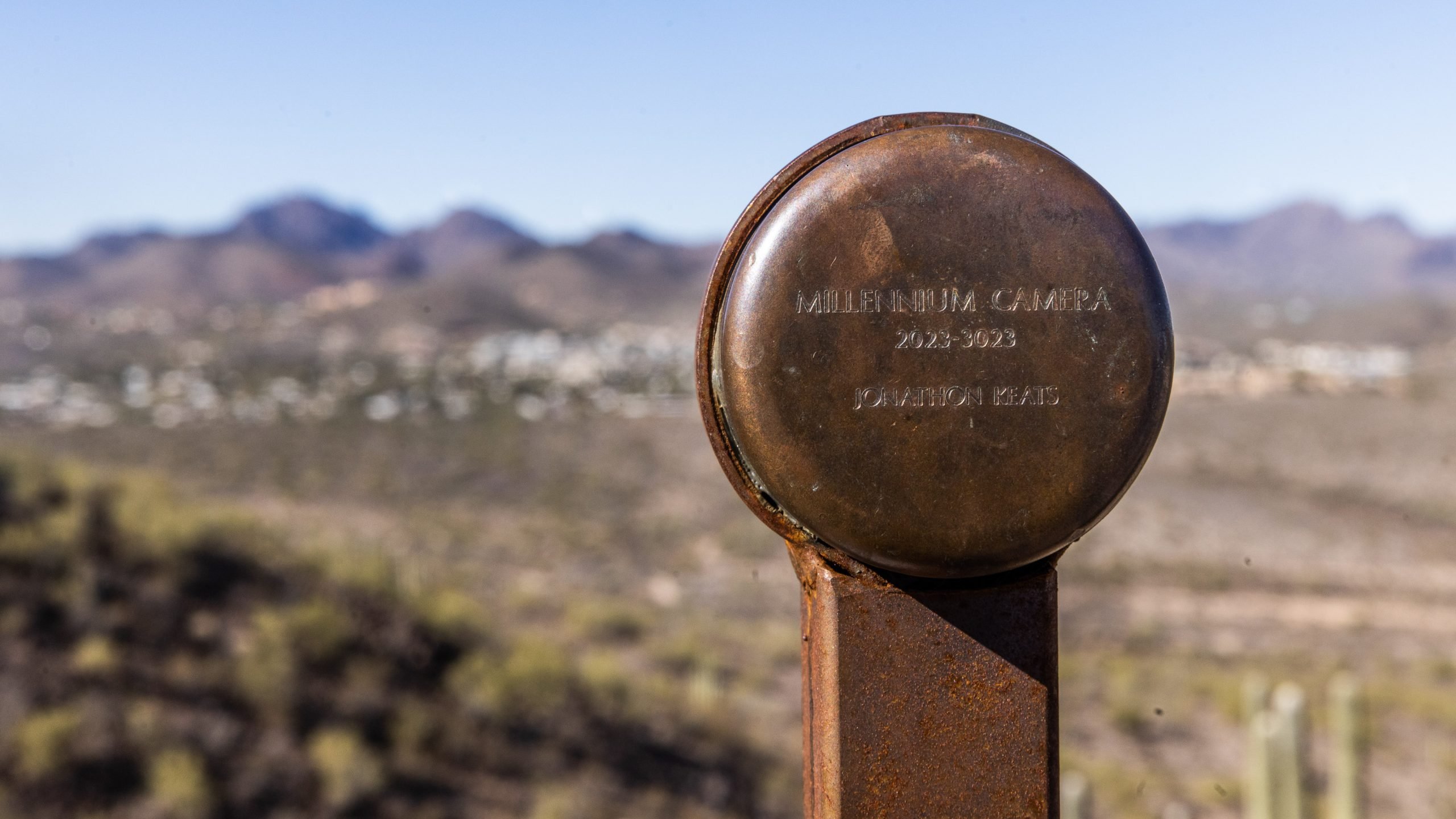Millennium camera installed in Arizona but the photo won't be ready for 1000 years